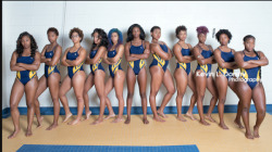 heyfranhey:  North Carolina A&amp;T’s Women’s Swim Team Black Girl Long Hair writes: Meet the North Carolina A&amp;T’s Lady Aggies, a Division 1 HBCU swimming  team that competes in the Historically Black College and University Swim  Meet (with