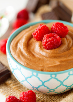 guardians-of-the-food:  Chocolate Cheesecake Mousse