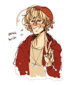 hoserfucker:  someone in my dash said something about matthew in a beanie being an idiot so of course i 