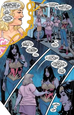 Spending centuries on an island populated by supermodel warrior women has narrowed Diana’s view of acceptable body types most severely, but luckily blonde brawler bombshell, Etta Candy, is there to tell her what’s up.Buy Wonder Woman: Earth One by