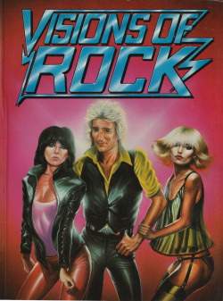 Visions of Rock, compiled by Mal Burns ( Proteus Books, 1981). Cover art by Alan Craddock. From a charity shop in Nottingham.