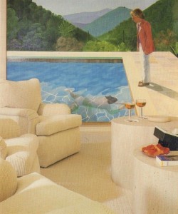 my-pastel-paradise: David Geffen Malibu Beach House (1988)