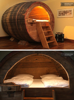 Ponytail-Andaprettysmile:  Whatthecool:  Beer Barrel Room   All You Need Is A Bottle
