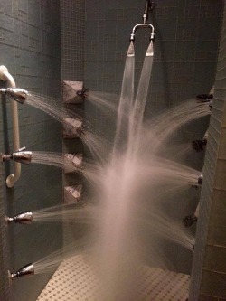 mommylovescake: grovie:  tiqerboy:  elpiso:  spock-ho:  theoldness:  bitch…omg  omfg  slam me in that Showert Deluxe… get me an omniwash™  this is a carwash for people  I hear if you turn them all on at once you can use the water pressure to glitch