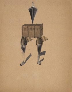 magictransistor:  Cadavre Exquis. André Breton, Max Morise, Jeannette Ducrocq Tanguy, Pierre Naville, Benjamin Péret, Yves Tanguy, Jacques Prévert. Figure. 1928. 