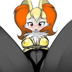 foxy-pyro:  I have a new friend who is going to join us as a blog admin very shortly :3 Her name is Madoka and I canâ€™t wait for you to meet her :D So here is some random Pokeporn to celebrate x3