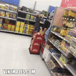 vinemales:  Taking my cock out in the supermarket. Public nudity. - Reblog // Please follow vinemales.tumblr.com // Over 15.000 followers // Hot naked gay vines 