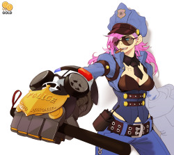 it would be so cool of vi and cait had matching skins :o