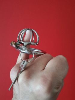 Chastity Device for real small cocks and loser dicks! *lol*