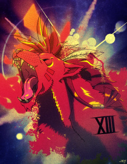 lynnearah:  RED XIII by DezzManX 