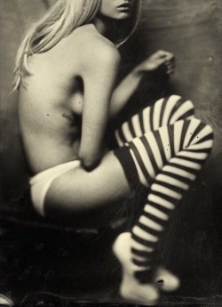 ohthumbelina:(Wet plate by Ed Ross)  When I found out that Ed had passed away I felt relatively anguished. I didn’t know him well, we only worked together a handful of times. But I think whenever you hear of someone passing it evokes a certain fear