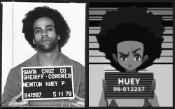 ntbx:  Huey Freeman is based on the founder of the Black Panther Party Huey P. Newton.