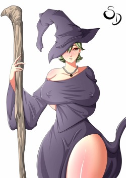 club-ace:  sexydarkbr: Laila My new OC, she’s a witch! : D   OPEN COMMISSIONS !! COME CHECK THE PRICES, PLEASE, E-MAIL ME WITH YOUR REQUEST!     a hot looking witch ^^
