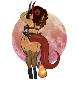   More Halloween Lingerie! Character belongs to respective owner! She&rsquo;s calling your name.   