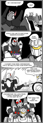 londonprophecy:  thepopetti:  &ldquo;Friendzoned&rdquo;  The fact Prowl was actually friendzoned will never cease to bring me amusement 