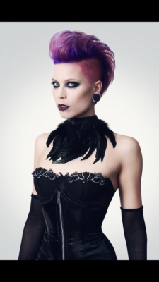 melindasordino18:  Hair shoot I did for a competition a few months back. They made it to the finals!