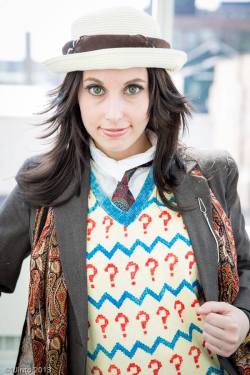 doctor-who-cosplay:  Picture of the Day - 8th December 2013  Cosplayer: Jillian Lynn Character: Seventh Doctor Photo by: LJinto View Album: C2E2 Female Doctors   View Post 