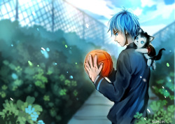 senpai-will-notice-you:   Kuroko || by Shumijin ※Permission to upload this was granted by the artist[Do not repost/edit without permission] 