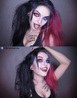 xandrastax:  Harley Quinn makeup https://www.facebook.com/OfficialAndrastahttps://instagram.com/xandrastax/   @brittmitt07