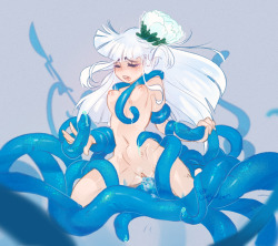 laurangeblossom:  a request i was able to sit down and finish. i don’t think i’ll do /b/ requests of this caliber anymore tho, too much time. STILL FUN tentacles~ 
