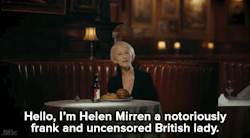 misandryprime:  micdotcom:  Watch: Helen Mirren is starring in an anti-drunk driving Super Bowl ad from a pretty unlikely source.   I fucking LOVE Helen Mirren 😹😹😹 