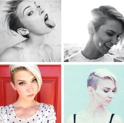 shorthairbeauty:  Rate her look on a scale