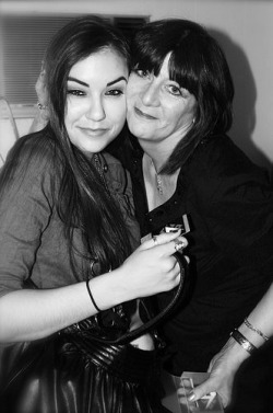 all-i-want-to-do-is-kill-her:  Cosey Fanni Tutti with Sasha Grey