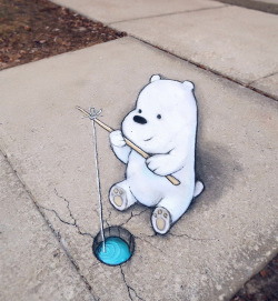 On today&rsquo;s program&hellip;Ice fishing with Ice Bear! 
