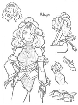 sunnysundown: alissabuns:   More drawings on the RPG game we playing… i realize that i enjoy the female NPC’s too much, and cant make good boy ones!   preciosa 
