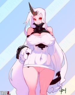 darkdoxy:  Seaport Hime drawn for a supporter