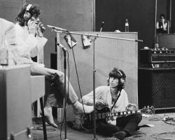 serpentinesheldonserpentine: 1968 It’s easy to forget how vital was this partnership between Mick and Keith. And  with Brian fading out so much work in the studio fell to Keith. His gritty, soulful playing drove the band to previously unknown heights