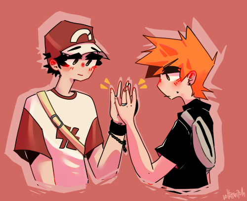 voltz-switch: voltz-switch:  bruh dude ur hand is so small haha tiny   i messed up greens arm!!!  lovely &lt;333 