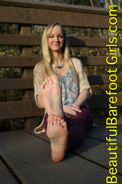 beautifulbarefootgirls:Winter is already barefoot and extending her legs for you to savor her sexy and petite soles. If you love those tiny toes and smooth soles of cute, girl-next-door bare feet than you are going to love all of Winter’s videos and