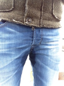 wetboy90:  Restrooms in the train station are ugly… wearing diesel jeans and kelvin klain underwear  