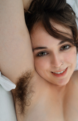 lovemywomenhairy:  If you are as big a fan as I am for Harley and her stupendous pits then you can never get too much of her!!   Agreed,  Harley is magnificent.