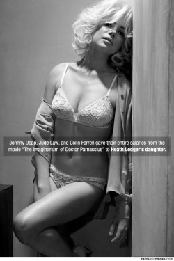 Factsandchicks:  Johnny Depp, Jude Law, And Colin Farrell Gave Their Entire Salaries