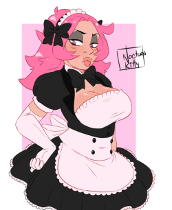 nocturn-kitty:i like maid outfits :3