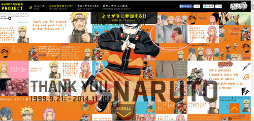 nonpareilempire:hysteriavicky:This is the official site of Naruto and… OMG LOOK AT THE BACKGROUND!Also shonen jump can’t resist sasusaku hotness   There’s another ss fanart on the left side, under Tsunade lol  Next to the fan art, sakura is ssh