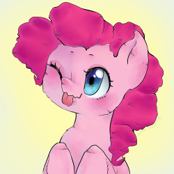 pinkie!apparel and prints with this art and more, available on my society6 and redbubbleplease do not remove this caption  