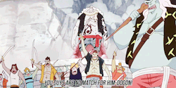 shiroyoh-deactivated20160106:                       Rule number three:If Luffy is pissed off and want to kick the boss in his damn  ass, don't get in the way of Luffy. You will only expect the  rest of the monster trio. 