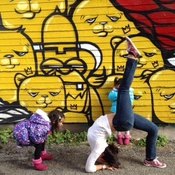 Unsurpassable-Urban-Yoga:  &Amp;Ldquo;Whatcha Doing Mom?&Amp;Rdquo; Tried To Explore