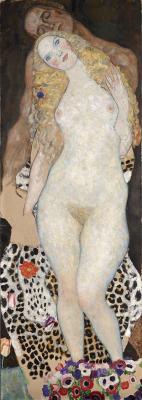 jokersin:Adam und Eva 1918Gustav Klimt (1862 Wien – 1918 Wien)