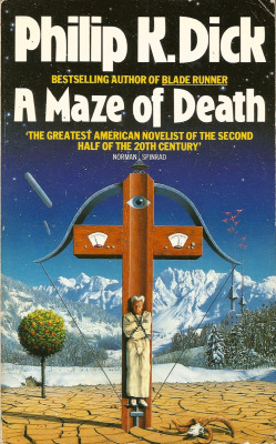 A Maze of Death, by Philip K. Dick (Grafton, 1986). From a charity shop in Nottingham.