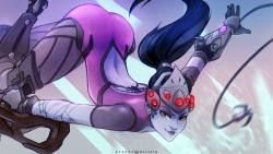 Commission for HeartIsNakedWhich is supposed to be used as an announcement graphic for streams he runs on his channels: https://www.twitch.tv/usurperkingzant https://www.twitch.tv/epsilon933It was a pleasure to draw Widowmaker