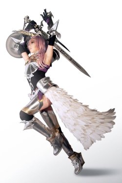 cosplay-gamers:  Final Fantasy XIII-2 - Lightning Cosplay by Fantalusy Photography by Rayvenger