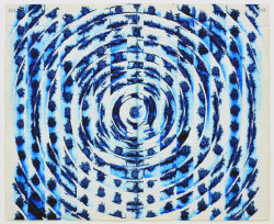 David Moreno.Â Spiral and Dot Blue.Â 2010.