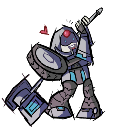 giantrobotlovetriangle: Longarm with the hammer is 500x more terrifying than shockwave