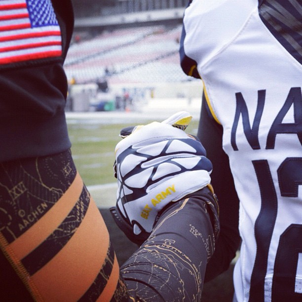 patrickdonohue:  The Army-Navy game. As Tim Brando so eloquently put it, “There
