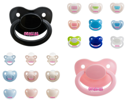 onesiesdownunder:  Onesies Downunder Pacifier MEGA Post!At Onesies Downunder we have a massive selection of pacifiers in different shapes and sizes.Our pacifiers are ผ.95 (AUD) each and come with free Economy shipping!We also offer different sets for