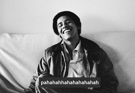 Porn photo preposition:  Barack Obama as a freshman
